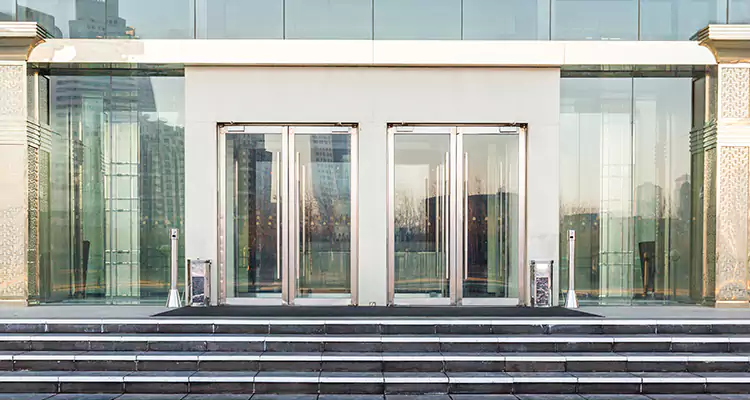 Automatic Sliding Storefront Doors Replacement in Jacksonville Beach, FL