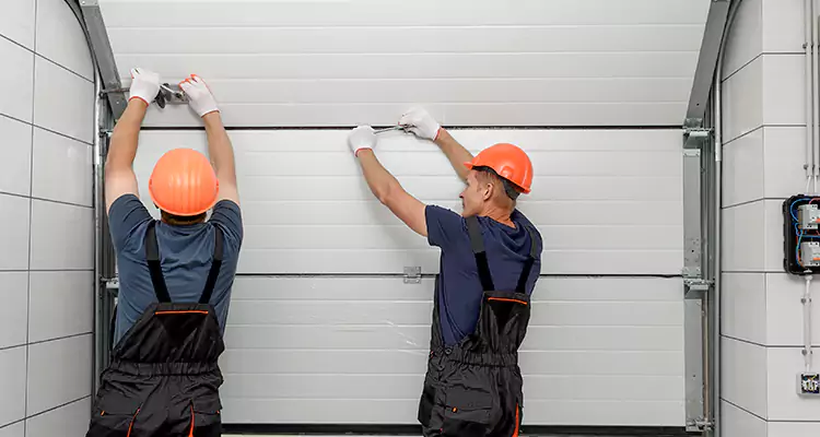 Garage Door Bottom Panel Repair in Jacksonville Beach, FL