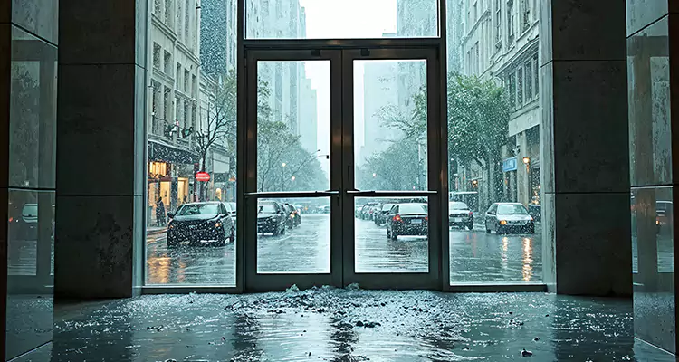 Sliding Door Leaking At Bottom Corners in Jacksonville Beach, FL